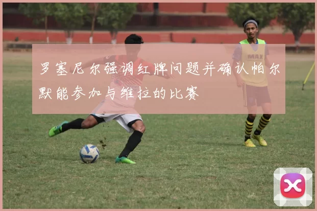 罗塞尼尔强调红牌问题并确认帕尔默能参加与维拉的比赛